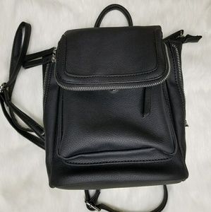 Journeys Black Backpack Purse